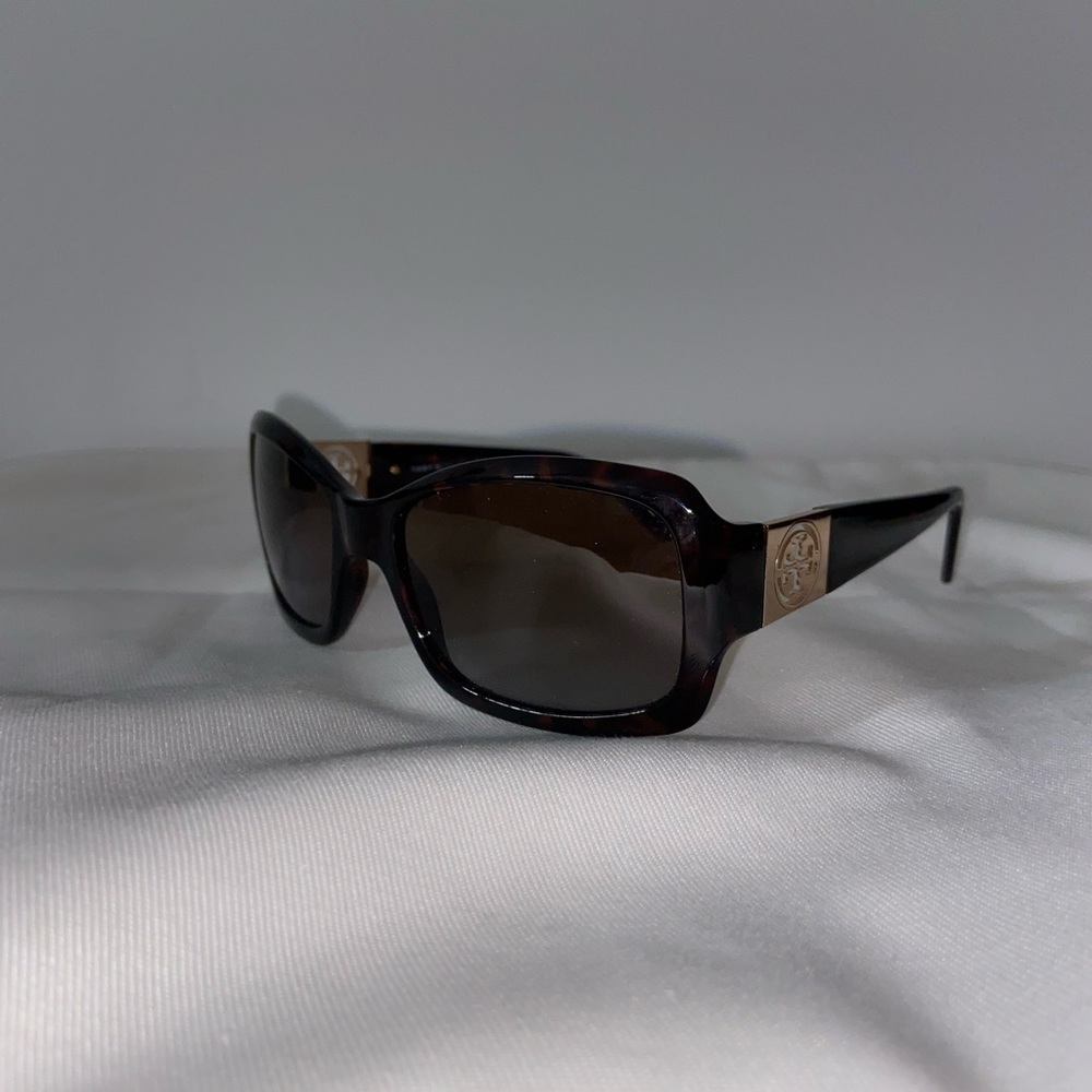 Tory Burch Tortoise Shell Polarized Sunglasses - image 1
